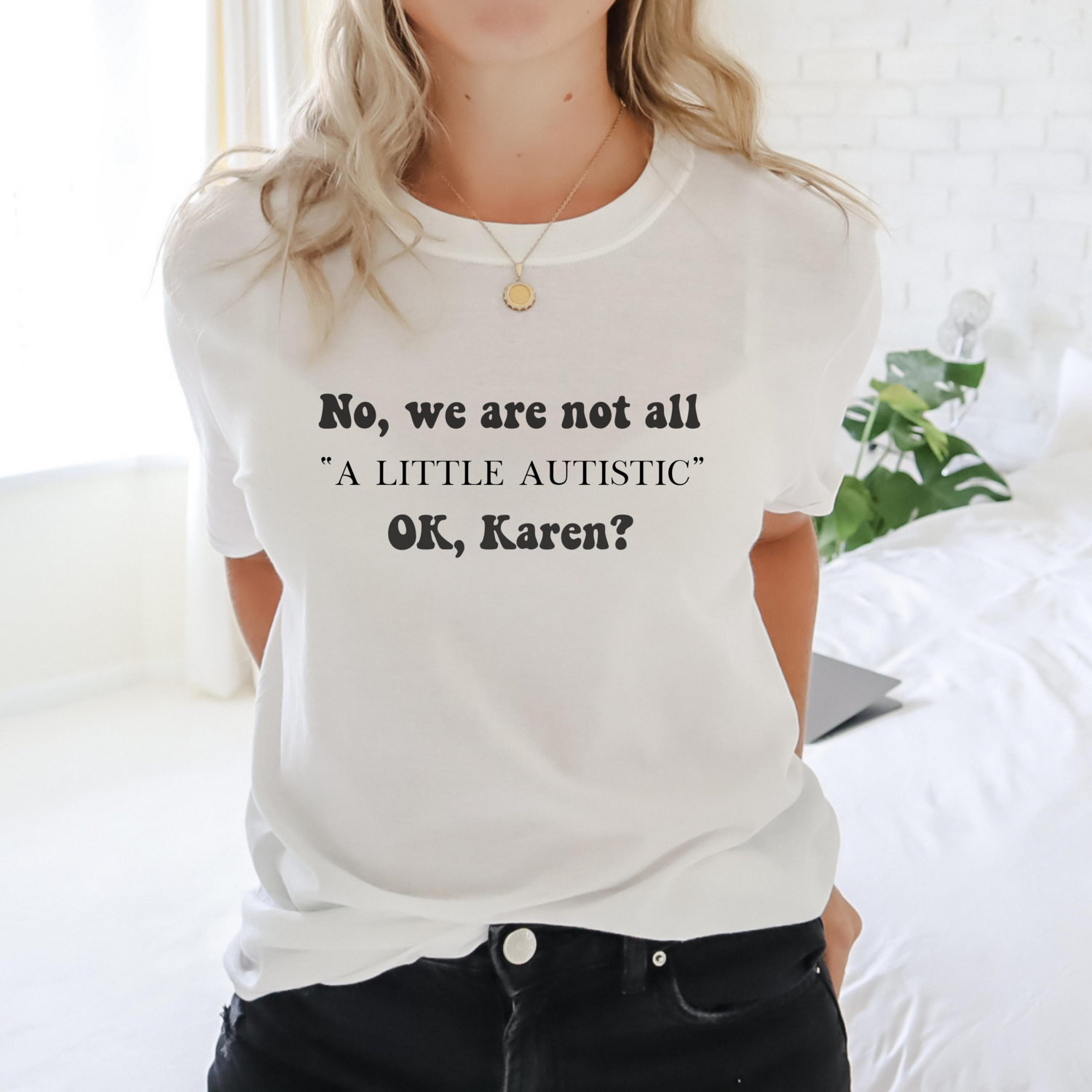 Shirt The Karen - White