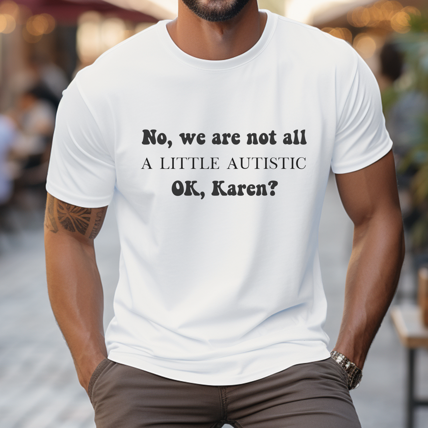 Shirt The Karen - White