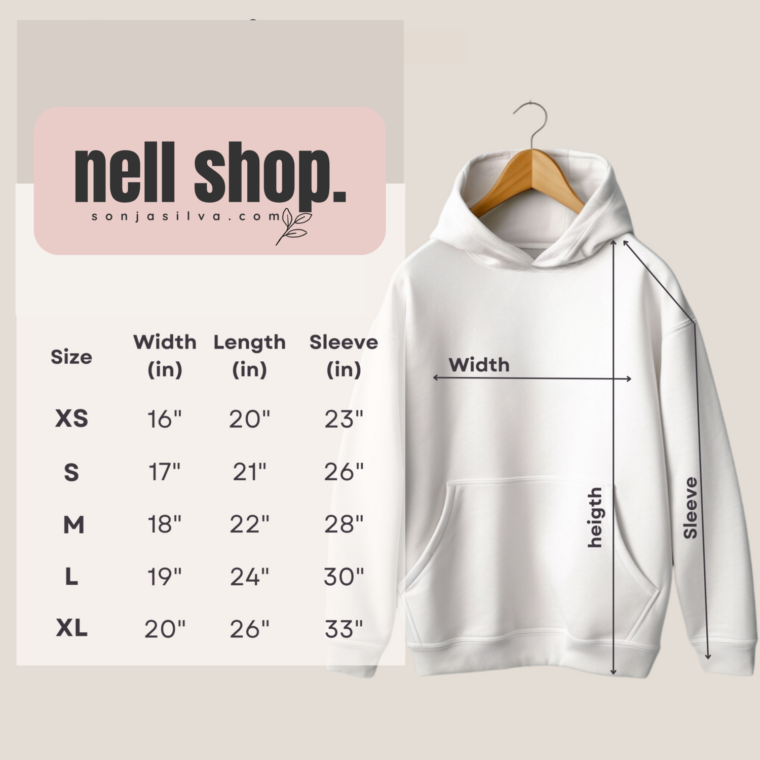 Hoodie The Mama Neckline
