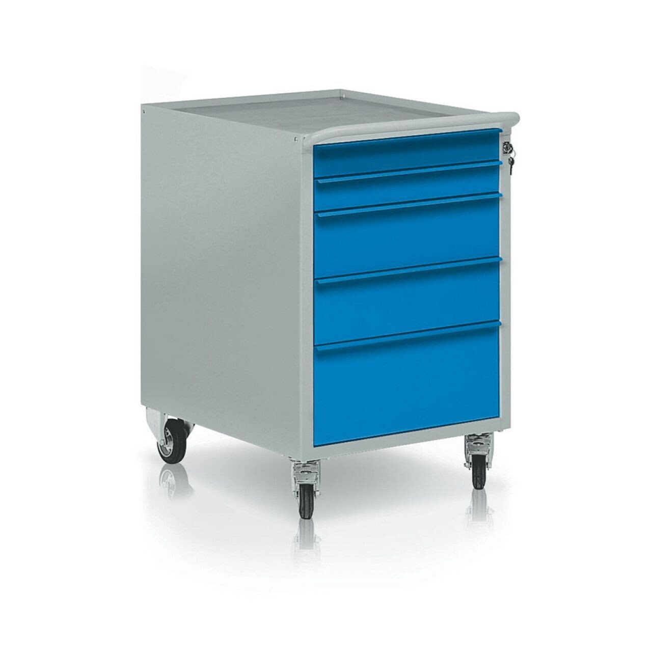 CARRELLO PORTAUTENSILI CON 5 CASSETTI MM. 550LX740PX840H. TOP DI GAMMA