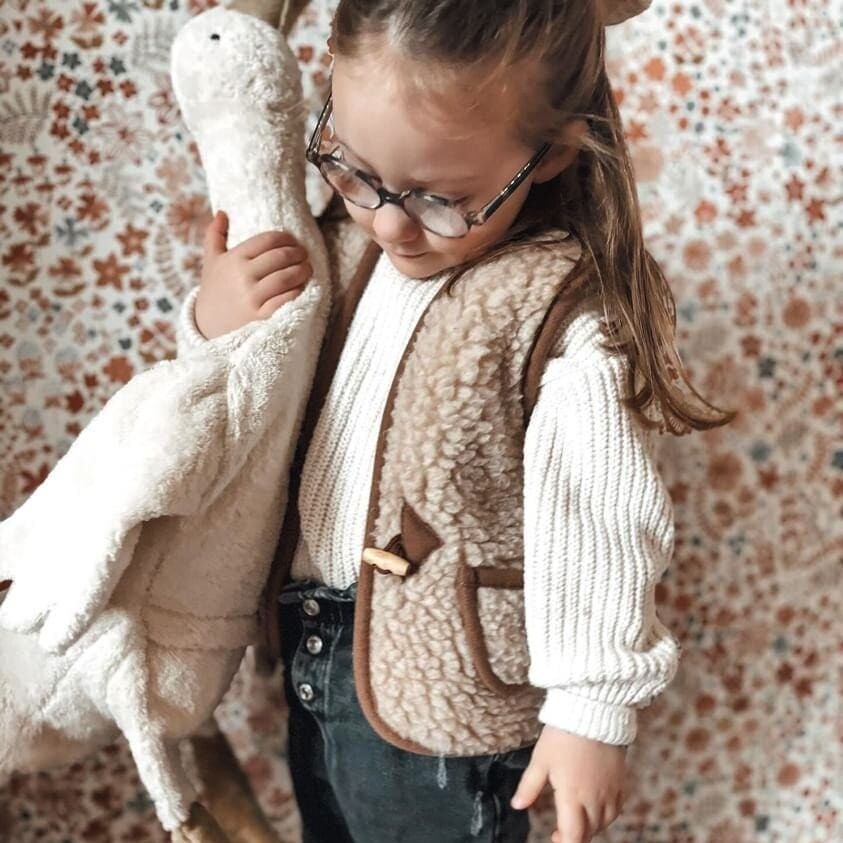 Gilet Berger Enfant 100% laine  🐑