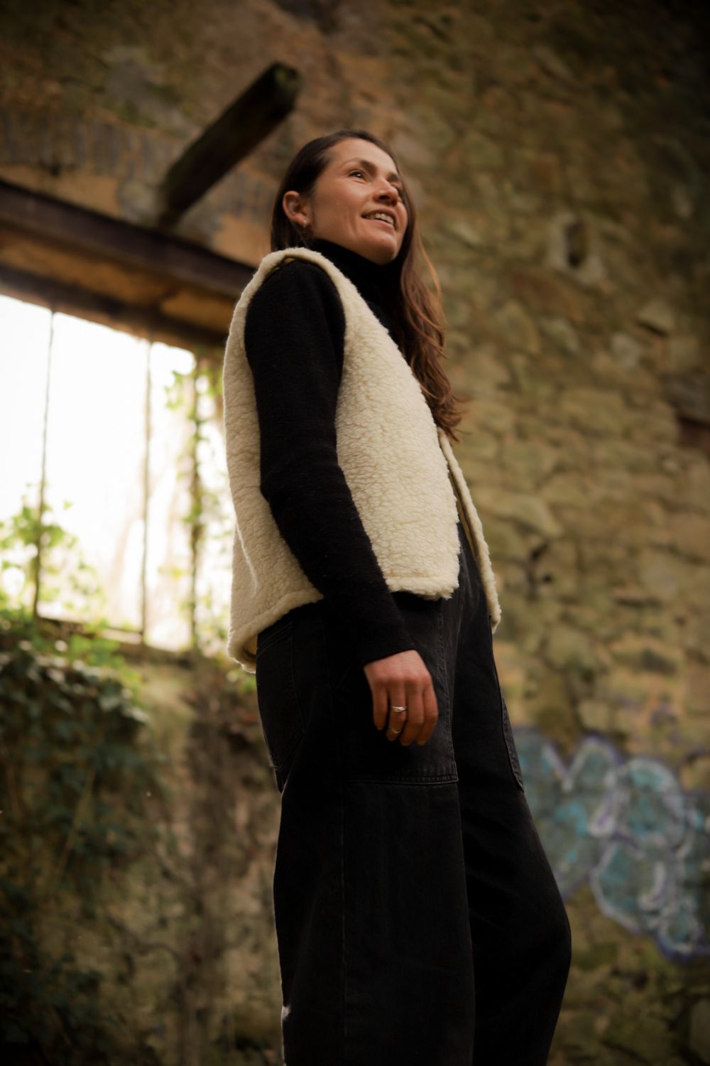 Gilet plume 100% laine 🐑 Fabrication francaise 🇨🇵