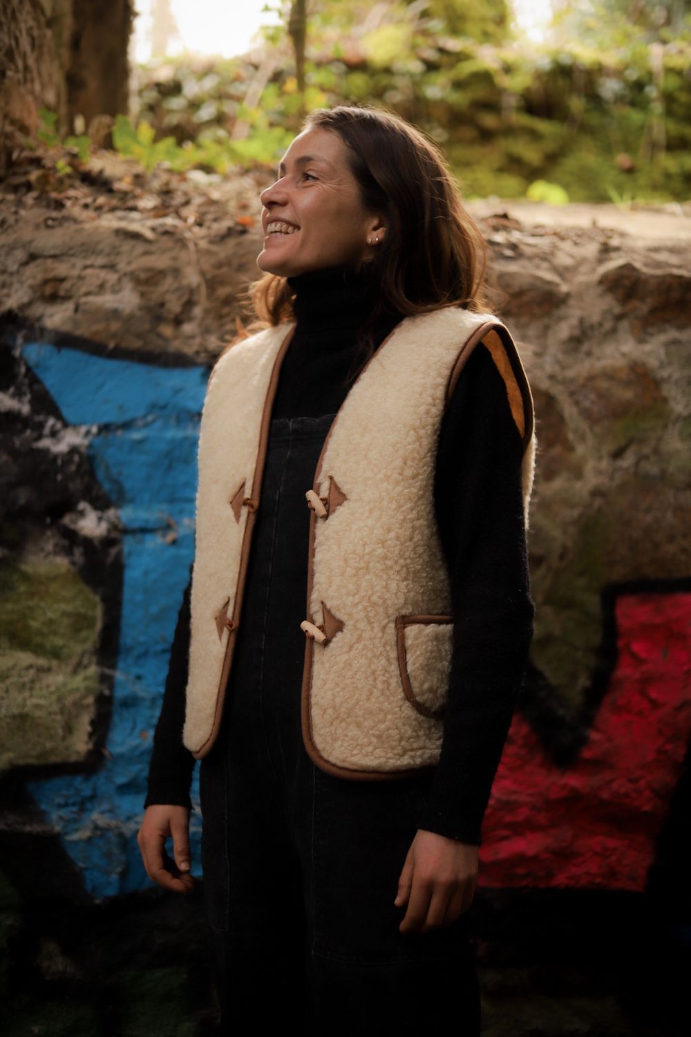 Gilet Berger Adulte 100% laine 🐑 version courte ou longue