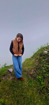 (Nouveau) Gilet zippé court 100% laine 🐑 Fabrication francaise 🇨🇵