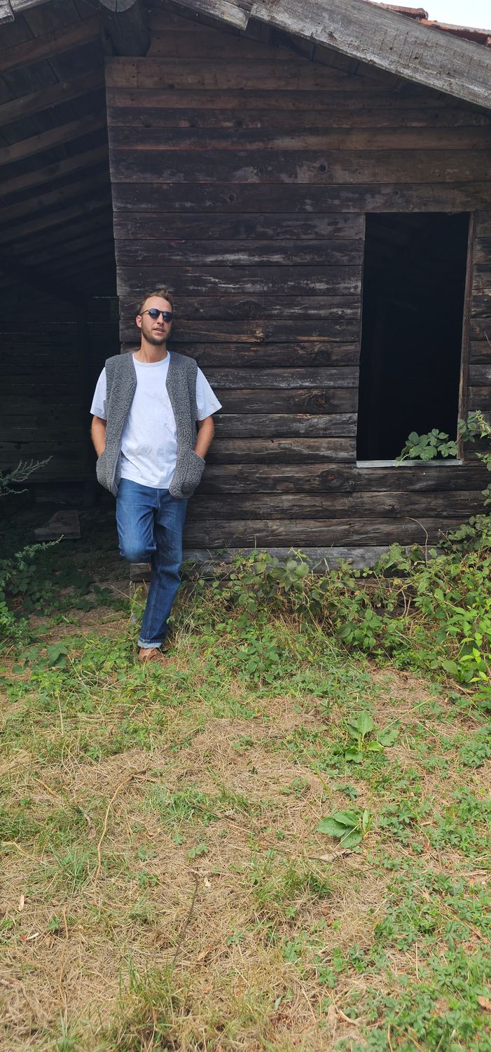 (Nouveau) Gilet L&#39;idéal Long 100% laine 🐑 Fabrication francaise 🇨🇵