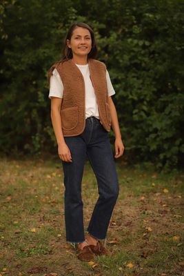 (Nouveau) Gilet L&#39;idéal court 100% laine 🐑 Fabrication francaise 🇨🇵