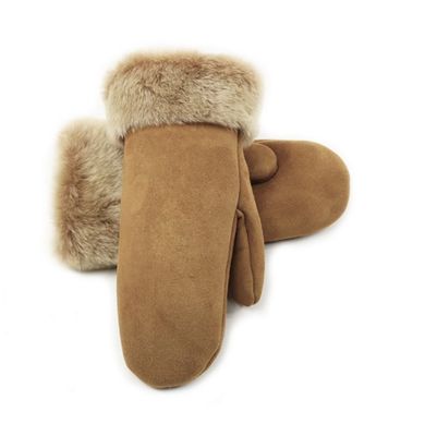 Moufles en peau lainée 🐑