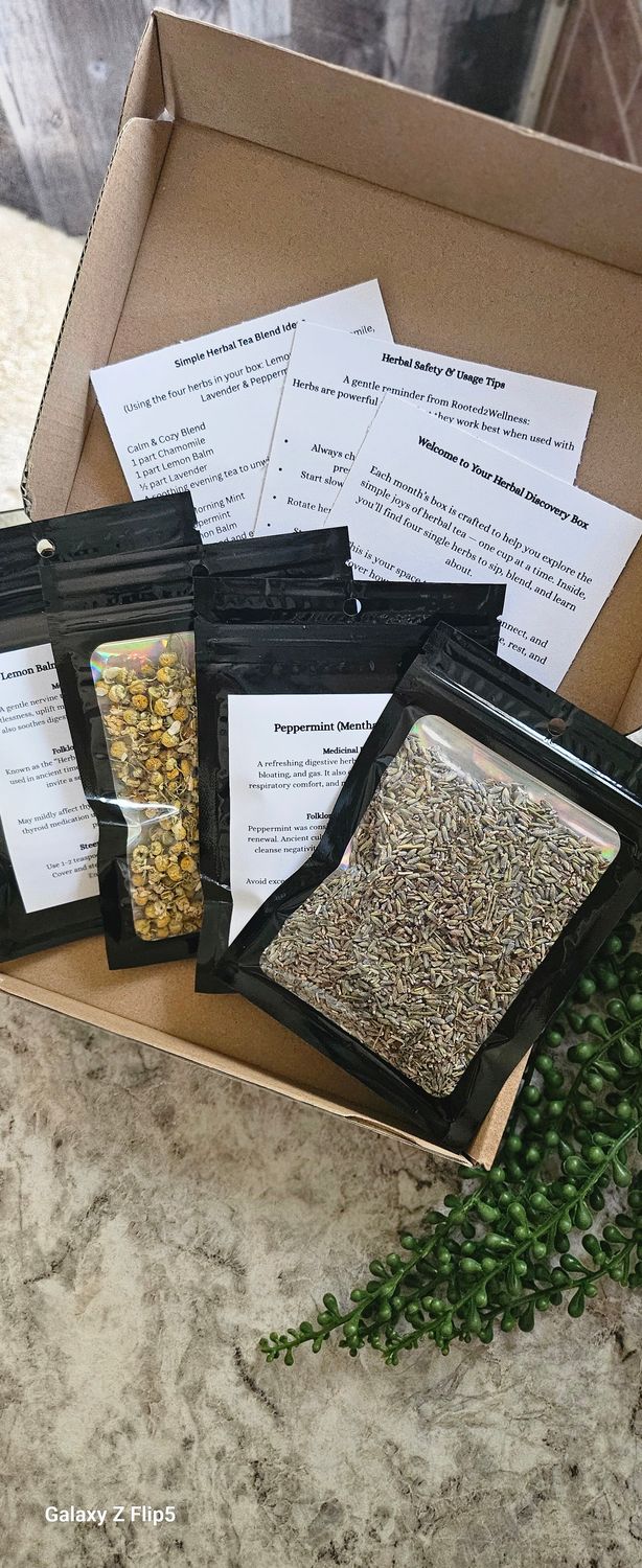 Monthly Herbal Tea Box Subscription