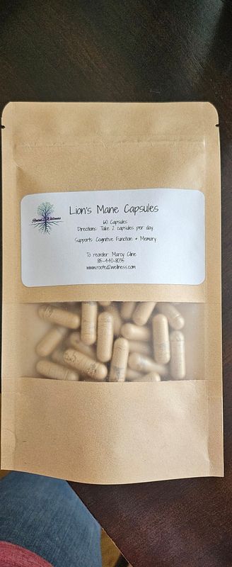 Lion’s Mane Capsules - 60 ct