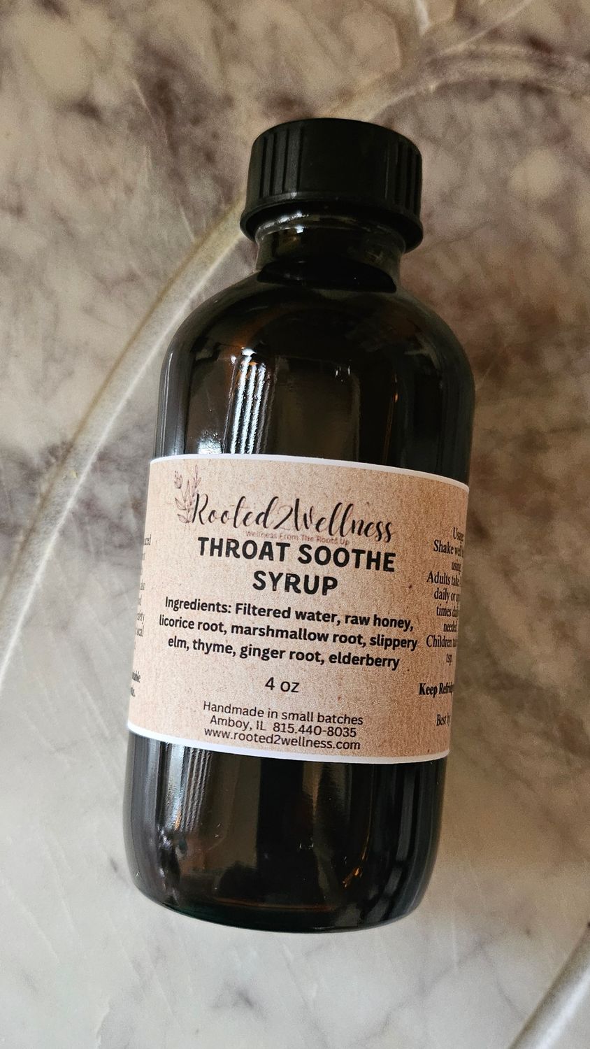 Throat Soothe Syrup - 4 oz