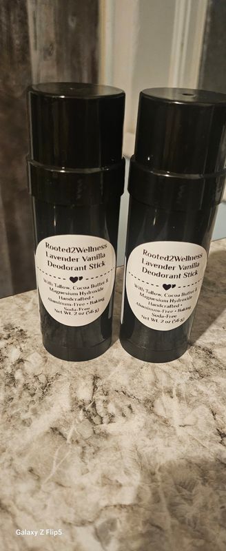 Tallow + Magnesium Deodorant - Lavender/Vanilla