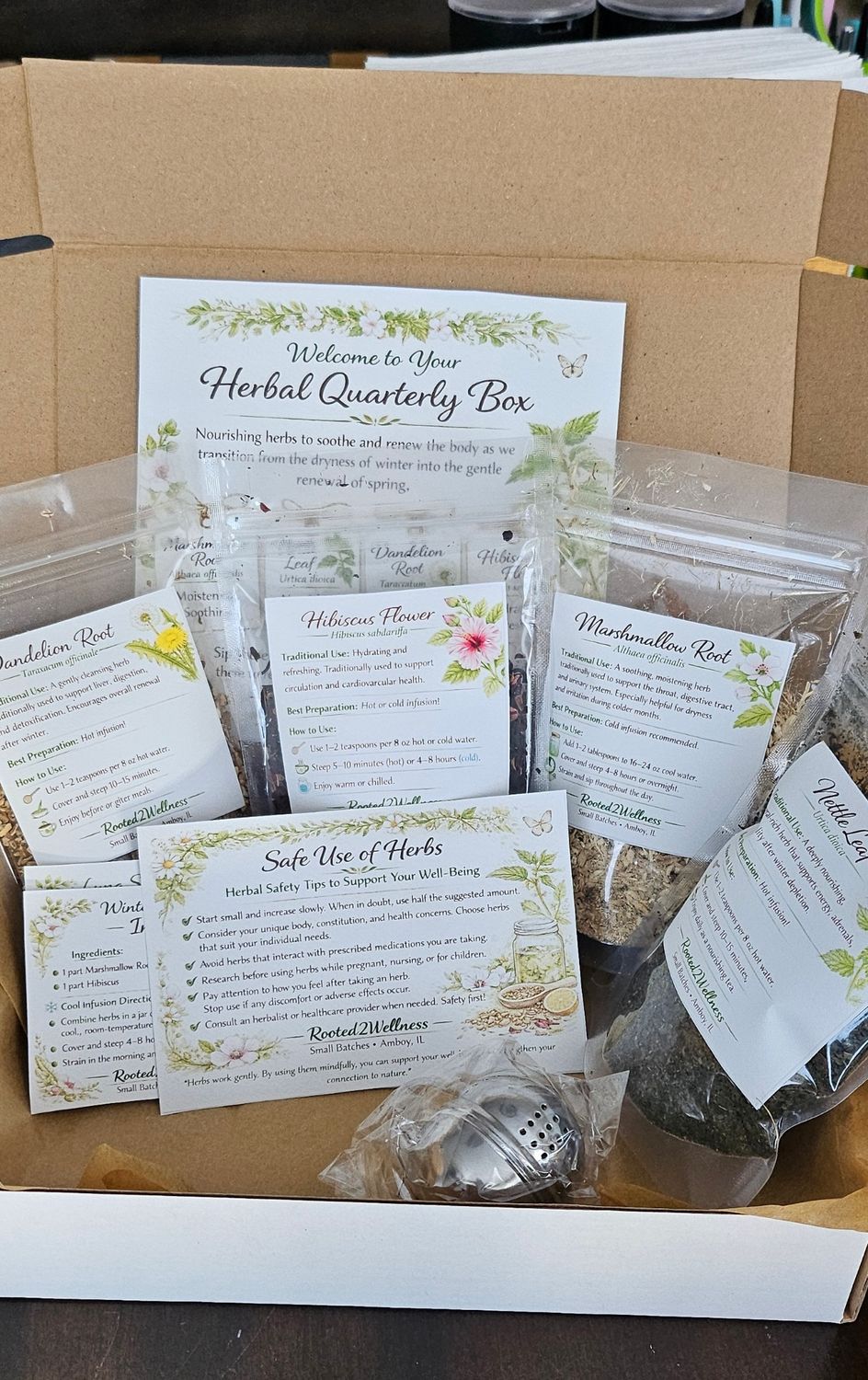 Monthly Herbal Tea Box Subscription