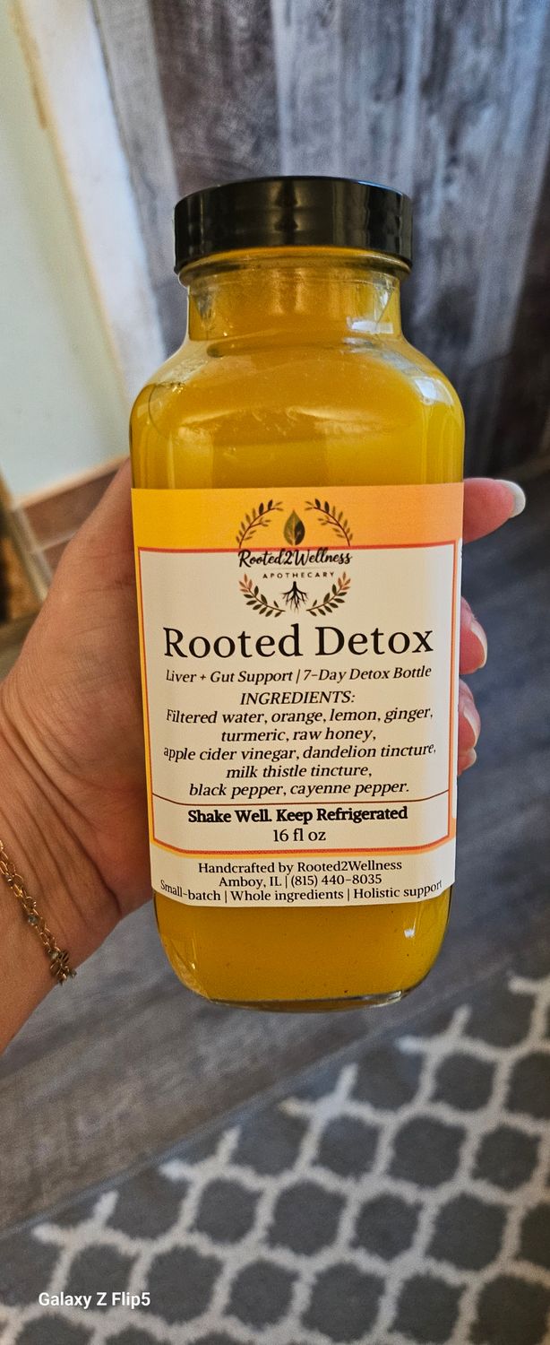 Rooted Detox - Fresh Wellness Shot (Pre-Order) - 16 oz