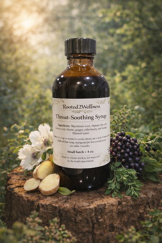 Throat Soothe Syrup - 4 oz