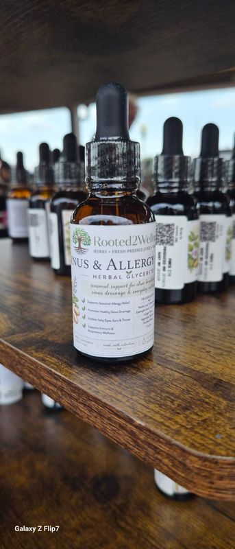 Sinus &amp; Allergy Calm Glycerite- 1oz