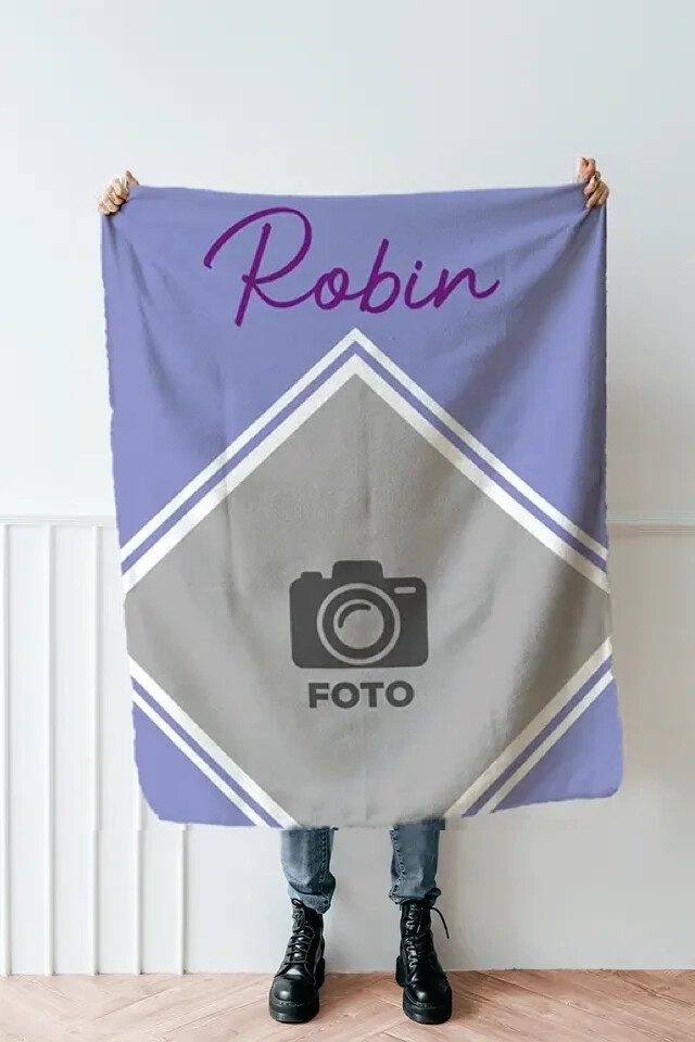 Fleecedeken met foto 121