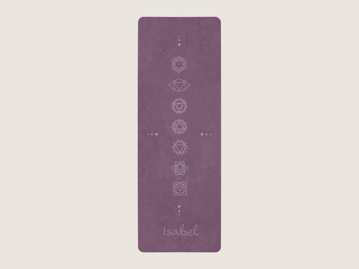 Yogamat chakra - paars