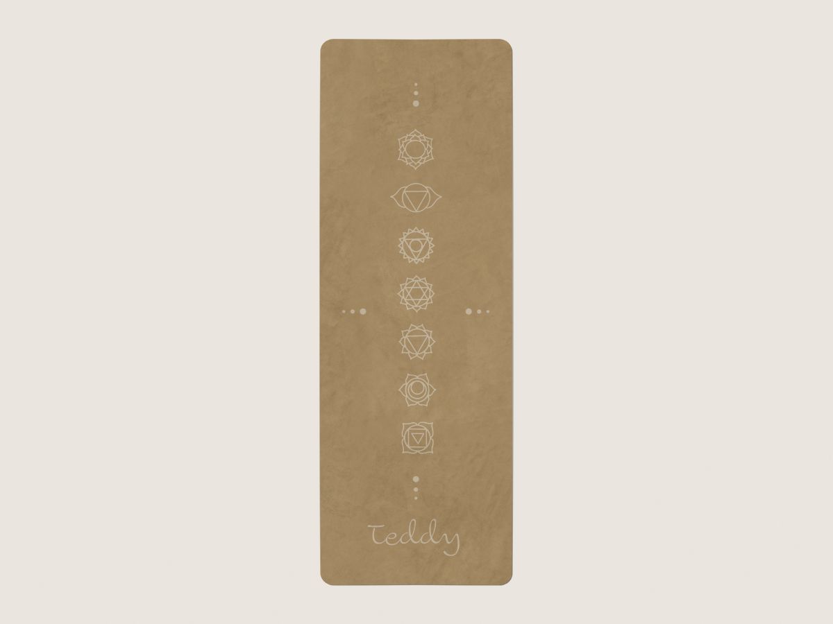 Yogamat chakra - geel