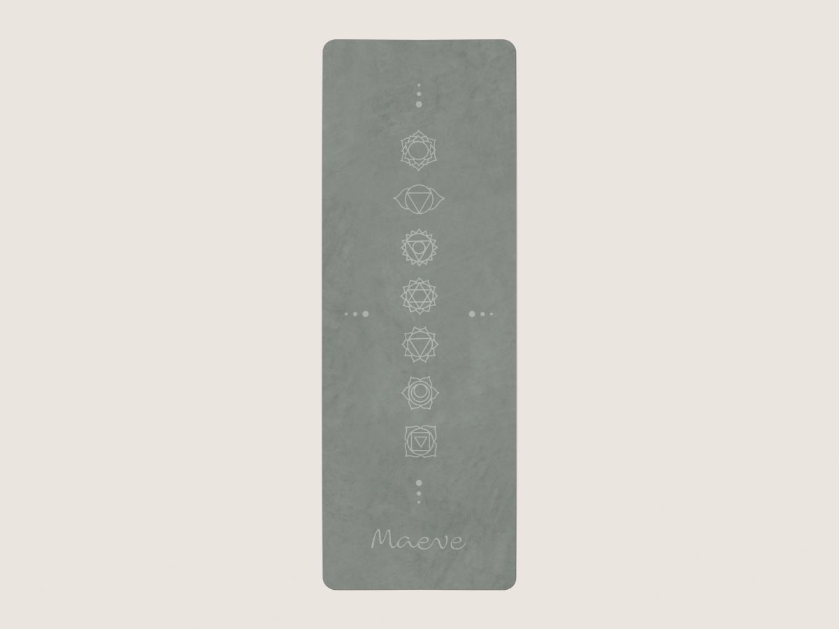 Yogamat chakra - groen