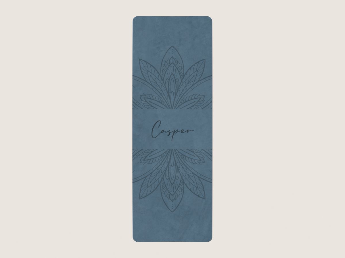 Yogamat mandala - blauw