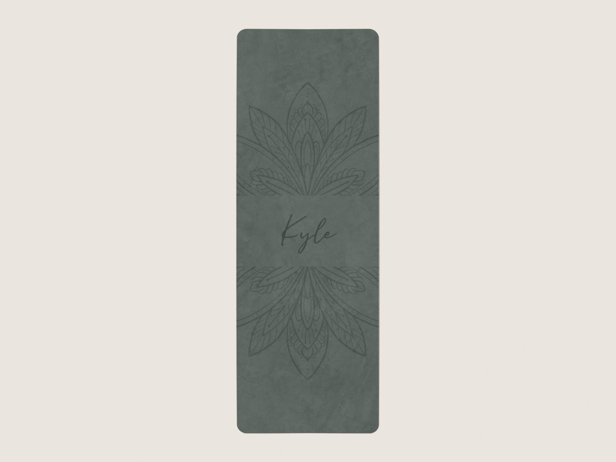 Yogamat mandala - groen