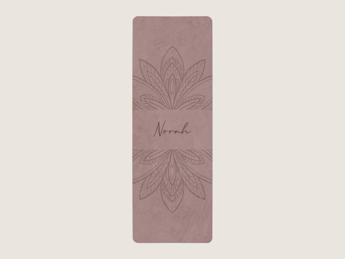 Yogamat mandala - roze