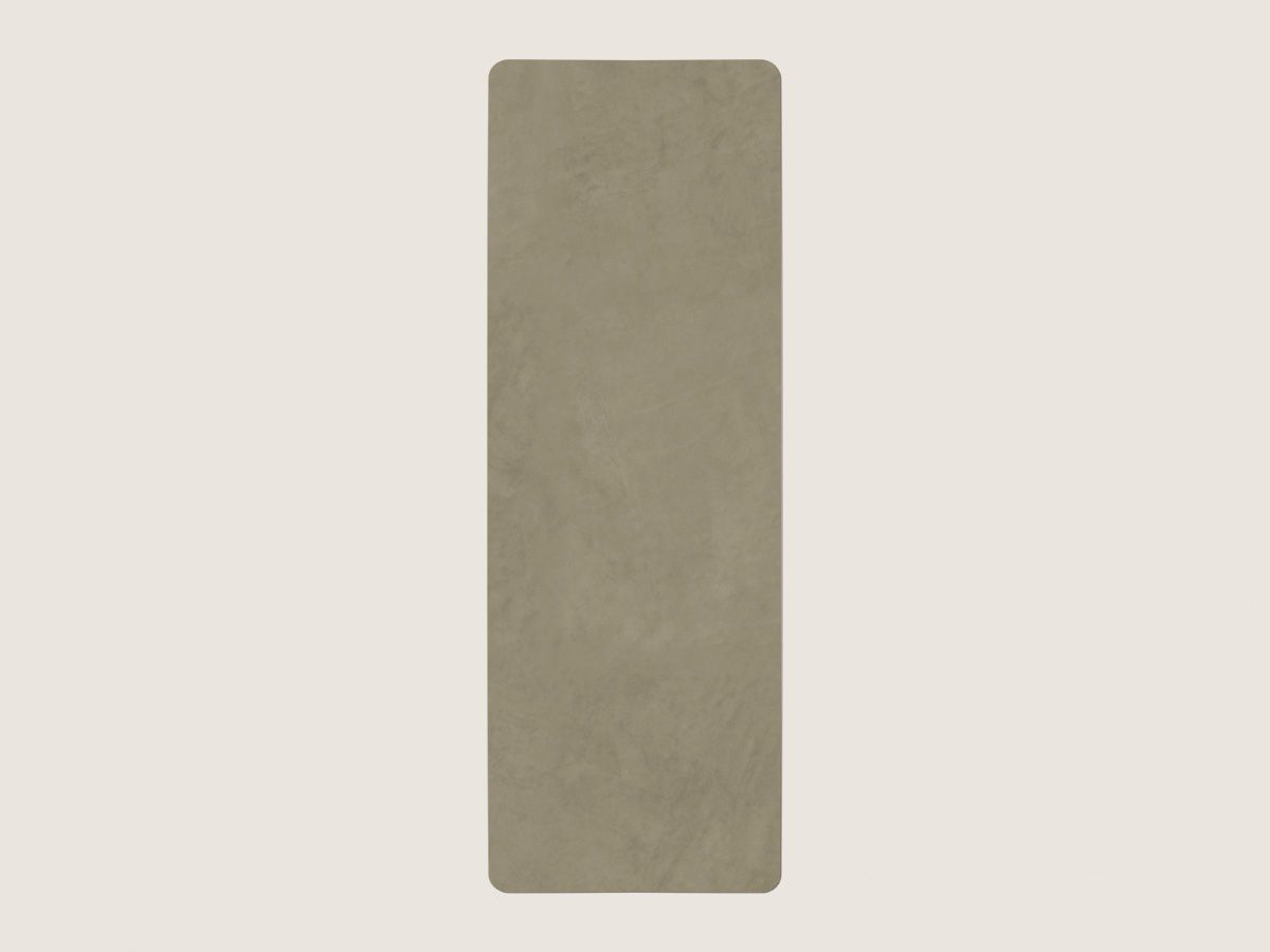 Yogamat minimalistische - kaki grijs