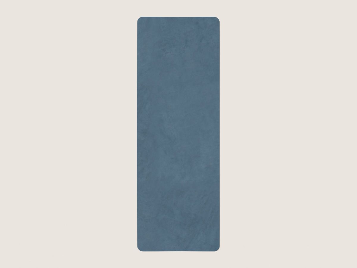Yogamat minimalistische - blauw