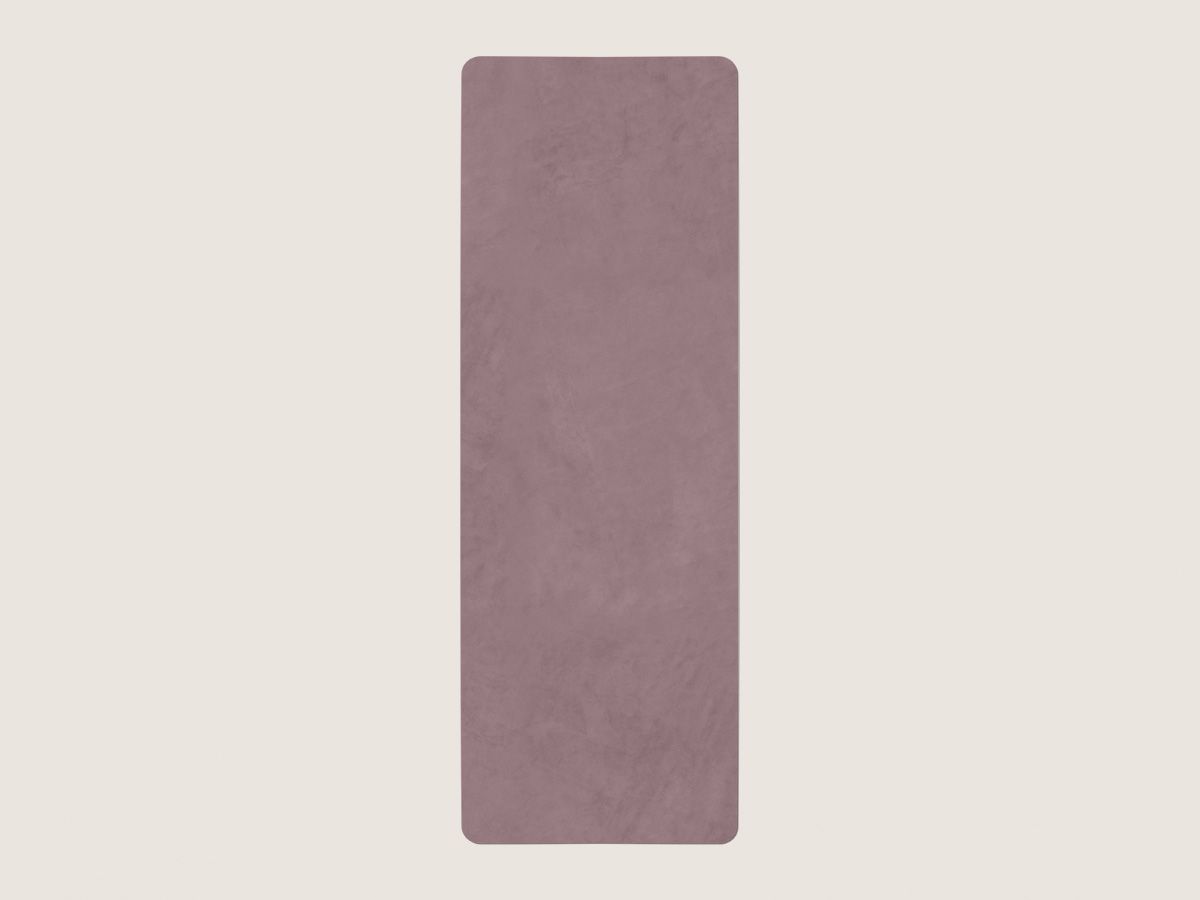 Yogamat minimalistische - oud roze
