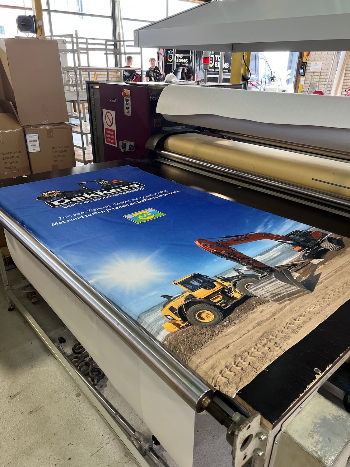 Strandlakens met Logo