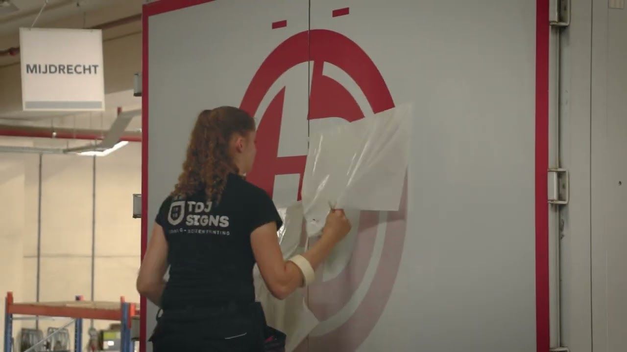 Wagenpark belettering