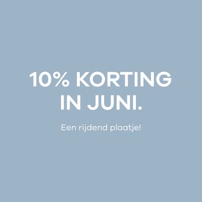 IN JUNI 10% KORTING OP EEN AUTOBELETTERING !