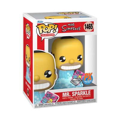 The Simpsons Mr. Sparkle Diamond Glitter Funko Pop! Vinyl Figure #1465