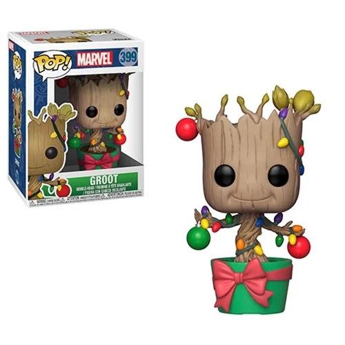 Marvel Holiday Groot with Lights Funko Pop!