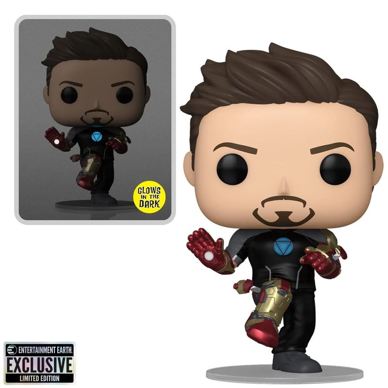 Iron Man 3 Tony Stark Suit-Up Glow-in-the-Dark Funko Pop!