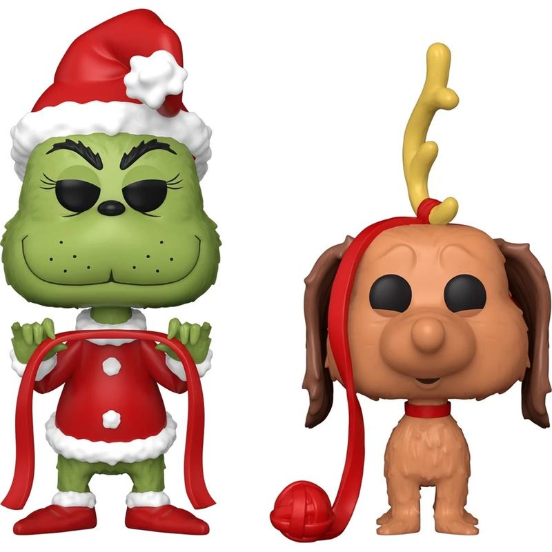 How the Grinch Stole Christmas Grinch and Max Funko Pop 2-Pack
