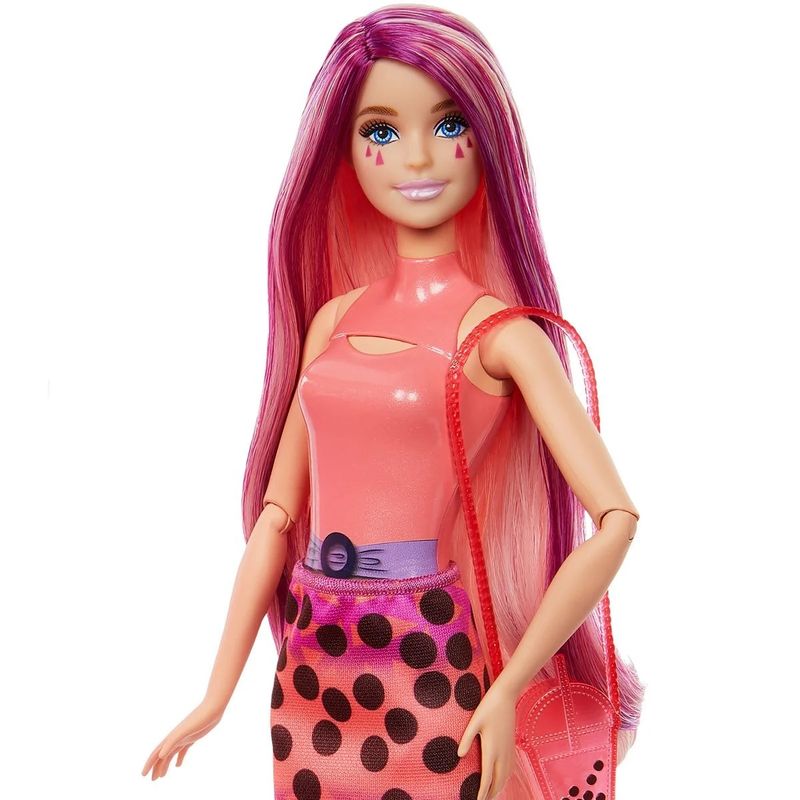 Barbie Pop Reveal Bubble Tea Series Mango Mochi Doll