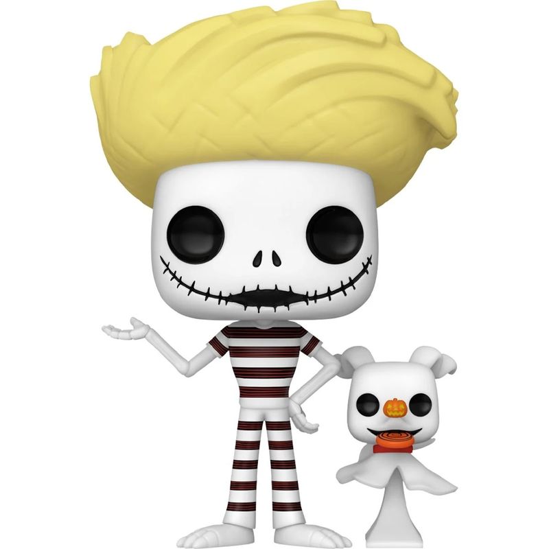 The Nightmare Before Christmas Jack with Zero (Beach) Funko Pop! Vinyl Figure and Buddy