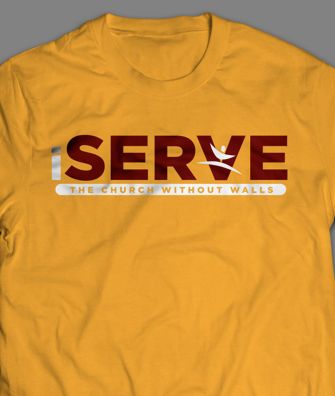 TCWW I Serve - T-shirt - Yellow (Pre-order)