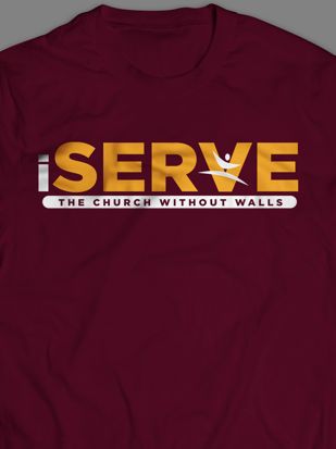 TCWW I Serve - T-shirt - Burgundy (Pre-Order)