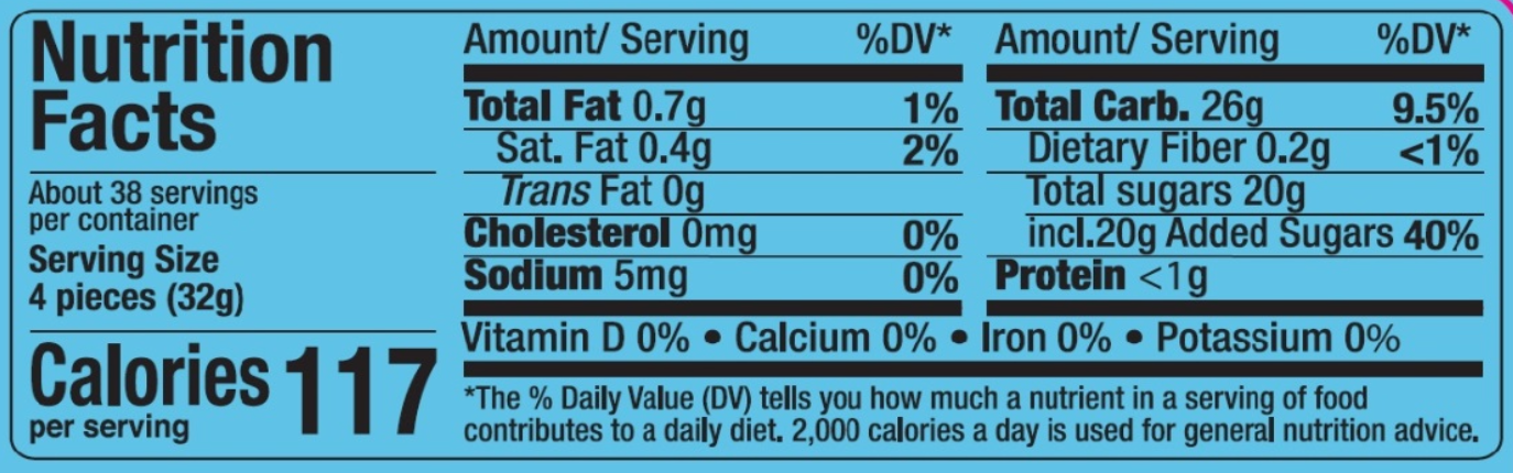 Sour Watermelon Licorice Belts