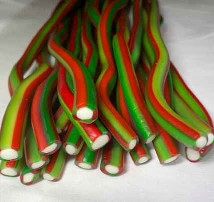 Sweet Strawberry and Watermelon Licorice Rope
