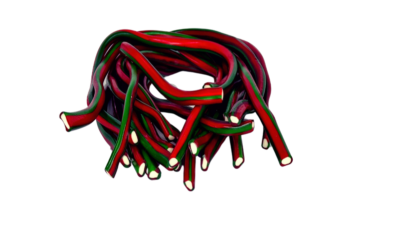 Sweet Strawberry and Watermelon Licorice Rope