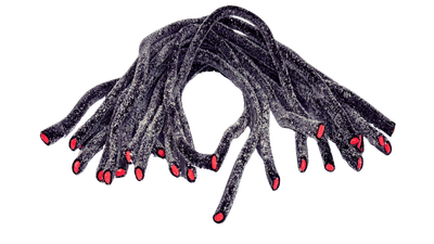 Sour Cherry Licorice Rope