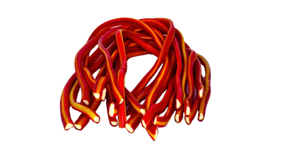 Sweet Strawberry and Banana Licorice Rope Sweet Strawberry and Banana Licorice Rope