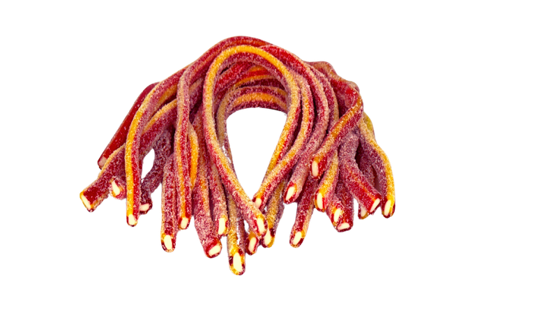 Sour Strawberry and Banana Licorice Rope