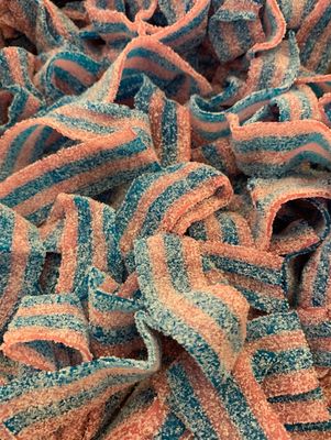 Sour Cotton Candy Licorice Belts