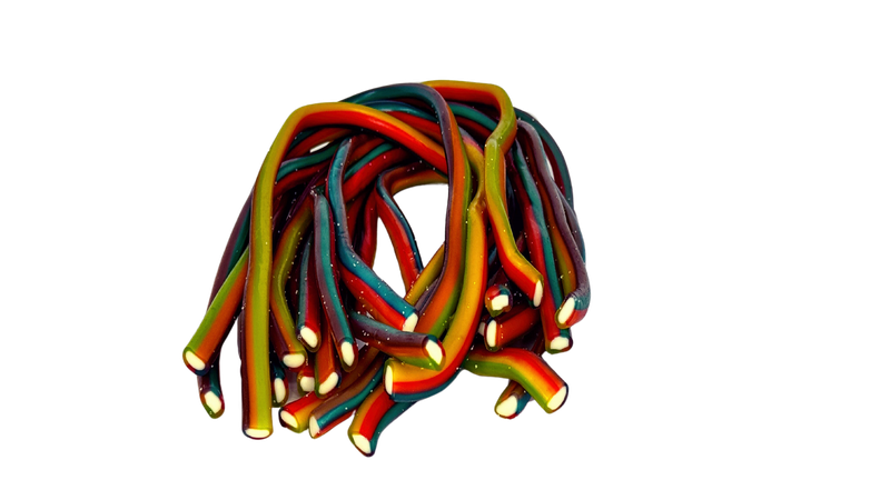Sweet Rainbow Licorice Rope