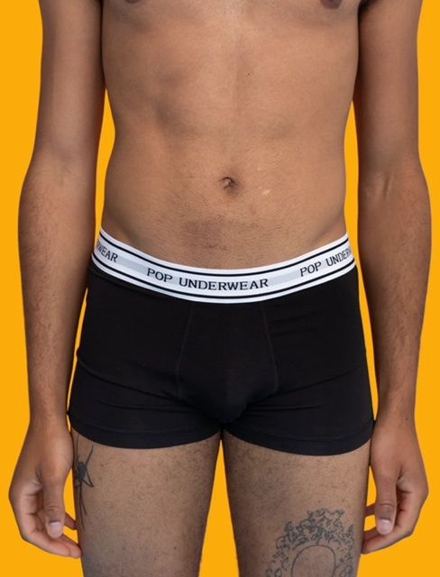 Boxer homme - court noir