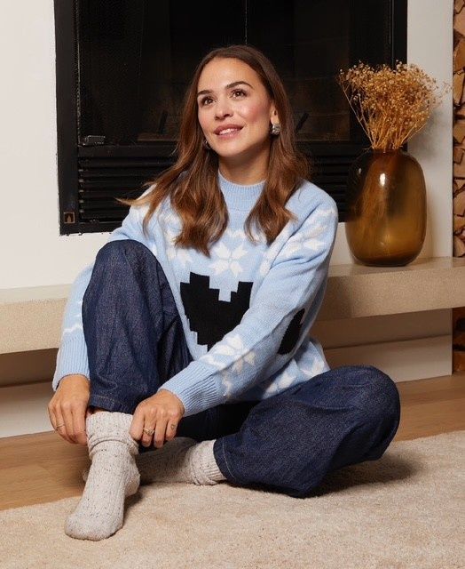Daisy Sweater - Blue